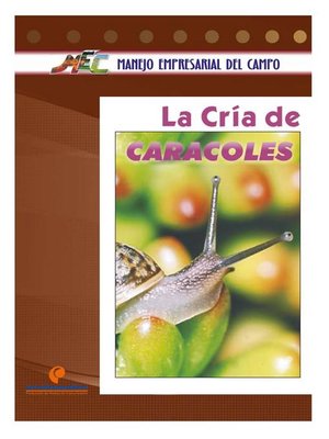 cover image of La cría de caracoles